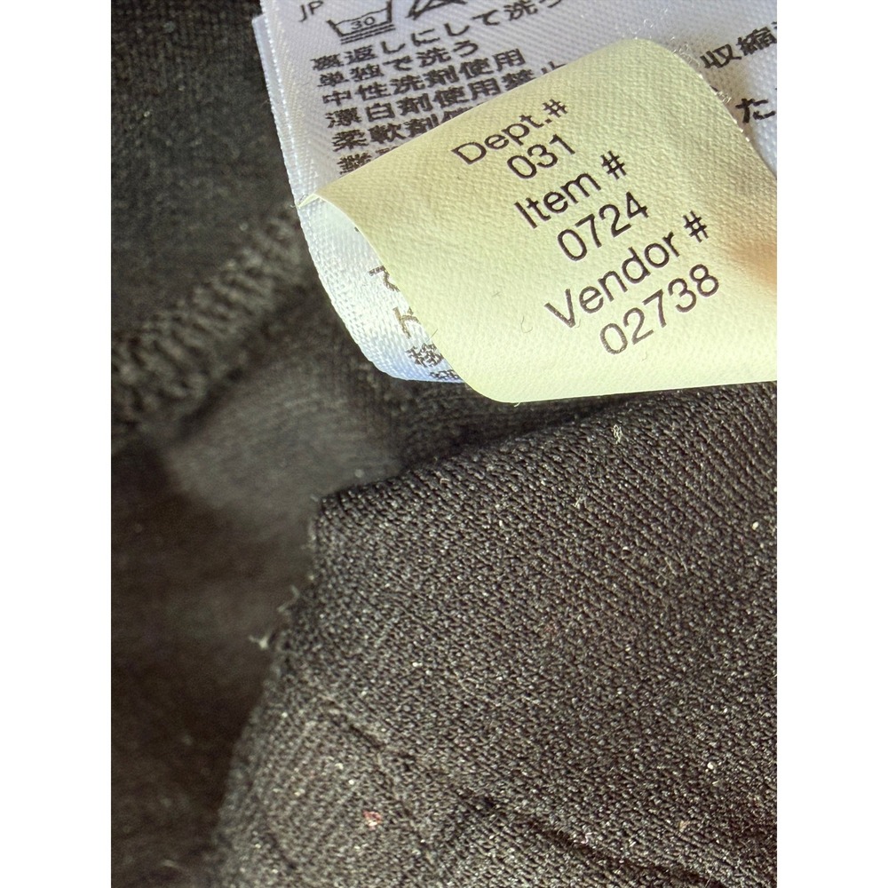 Eddie Bauer Slim Straight Pants Womens 6 Black 5-Pocket Stretch Hiking Travex - Picture 6 of 12